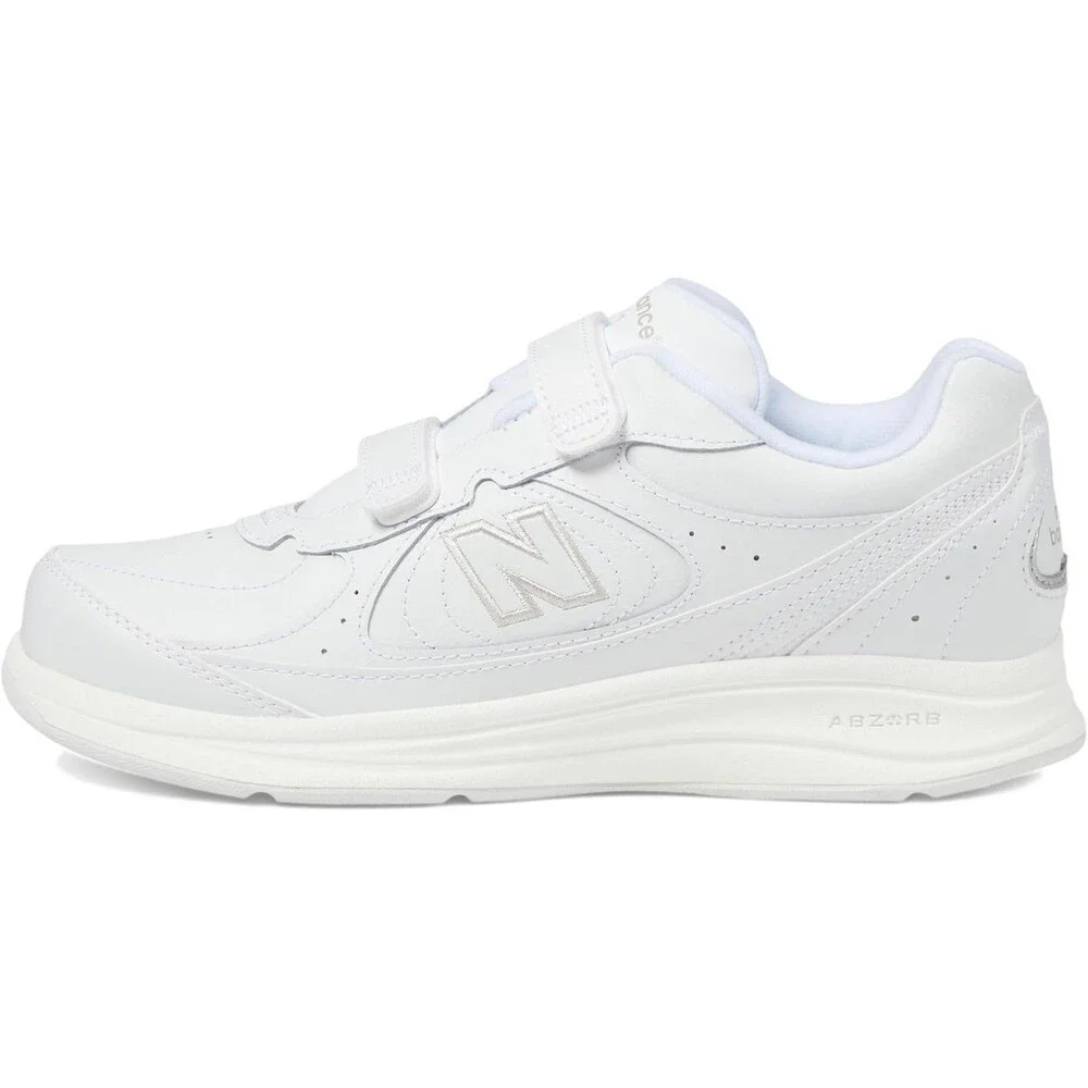 New Balance Men's‎ 577 V1 Hook and Loop Walking Shoe White 9.5 4E EEEE